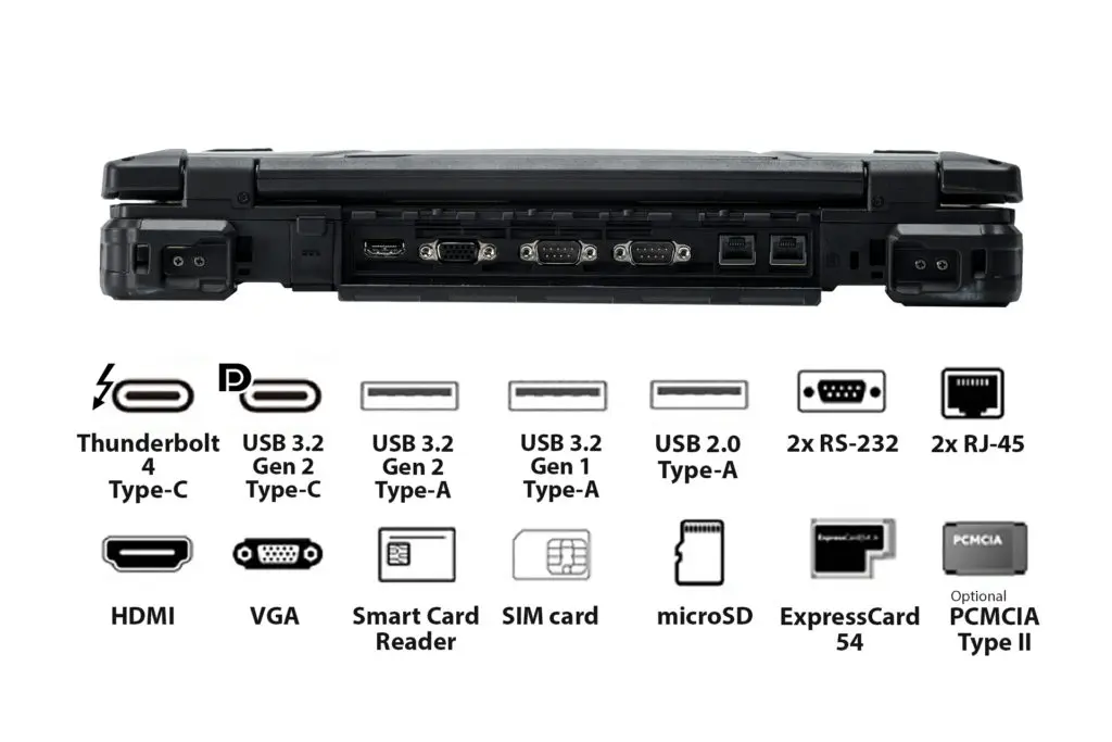 Ordinateur Portable Intelligent Multifonctionnel 4 En 1 Durable