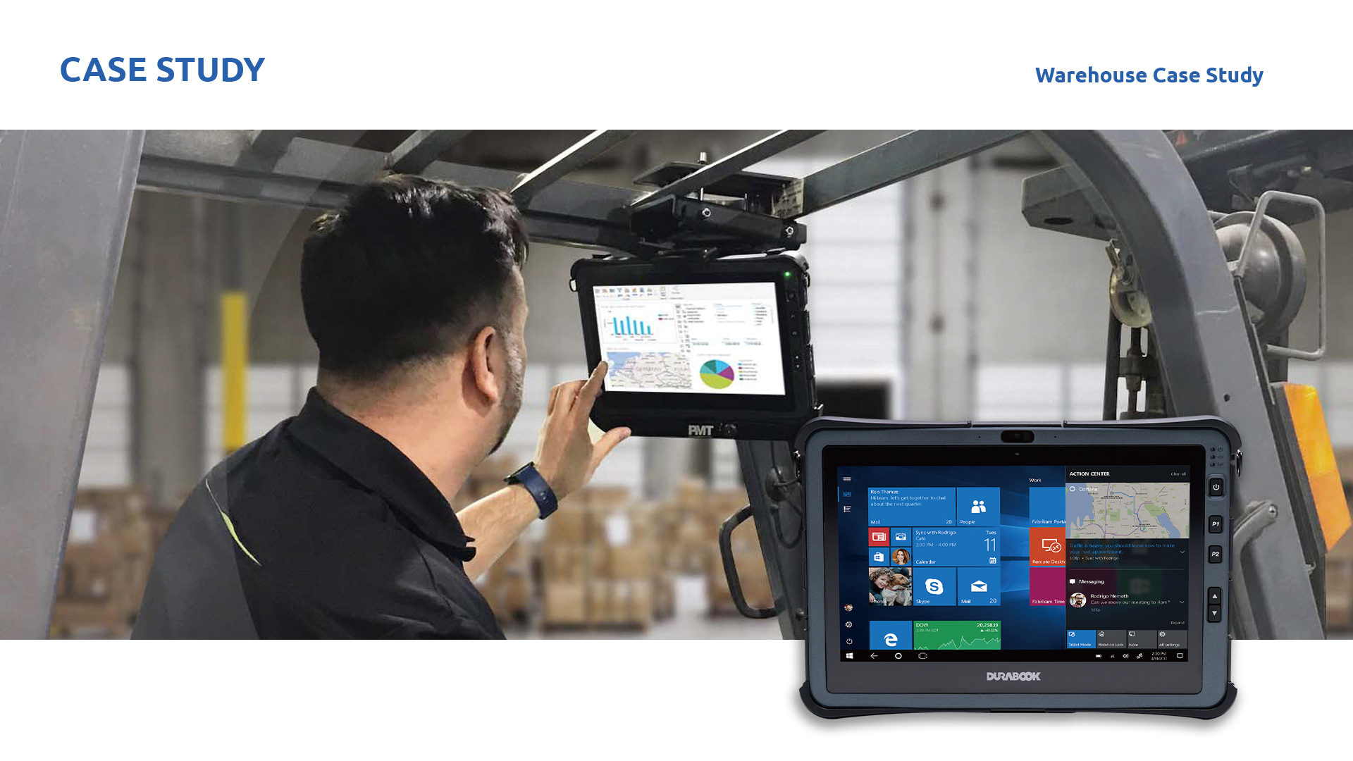 Improving Inventory Management by Deploying U11 Fully Rugged Tablet