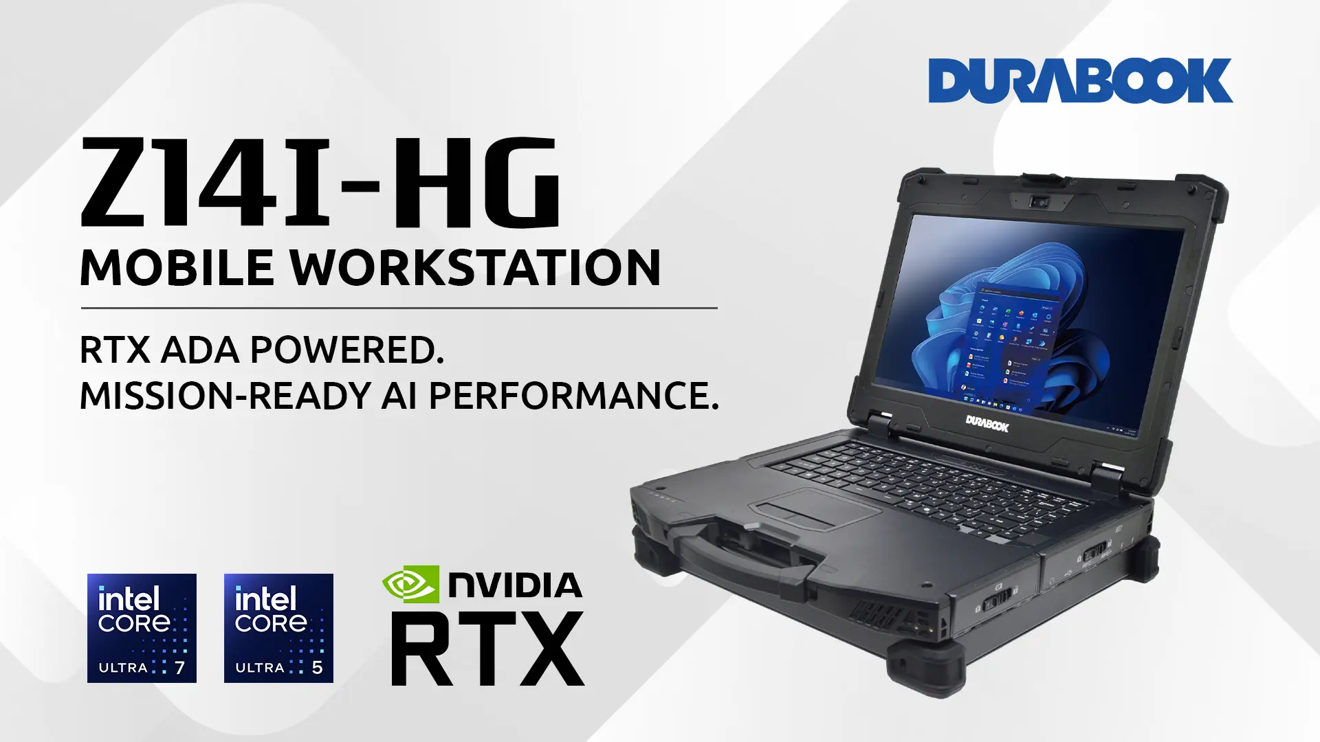 デバイスワークス　garamoco DURABOOK Launches Z14I-HG: The World's first AI-ready Fully Rugged